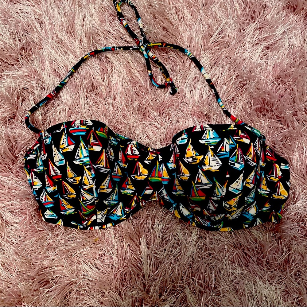 Victoria’s Secret Sailboat Balconette Bikini, 36D